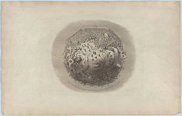 All the World is Going to See the Great Exhibition of 1851, 1851 (etching)