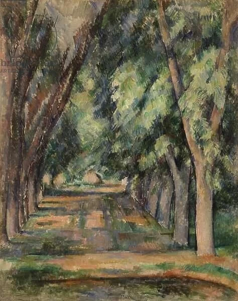 The Allee of Chestnut Trees at Jas de Bouffan, c. 1888 (oil on canvas)