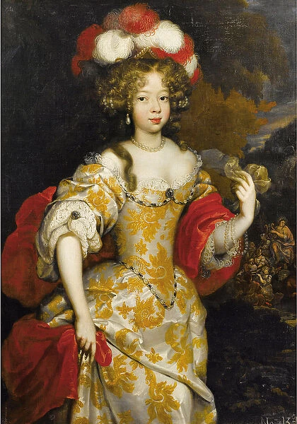 Allegorical Portrait of Hortense Mancini (1646-1699), Duchesse Mazarin