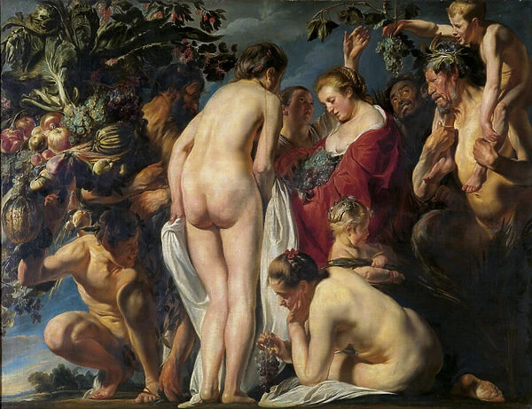 Allegorie de la fertilite de la Terre - Allegory of Fertility - Jordaens, Jacob (1593-1678) - ca 1620-1625 - Oil on canvas - 180x241 - Musees royaux des Beaux-Arts de Belgique, Brussels