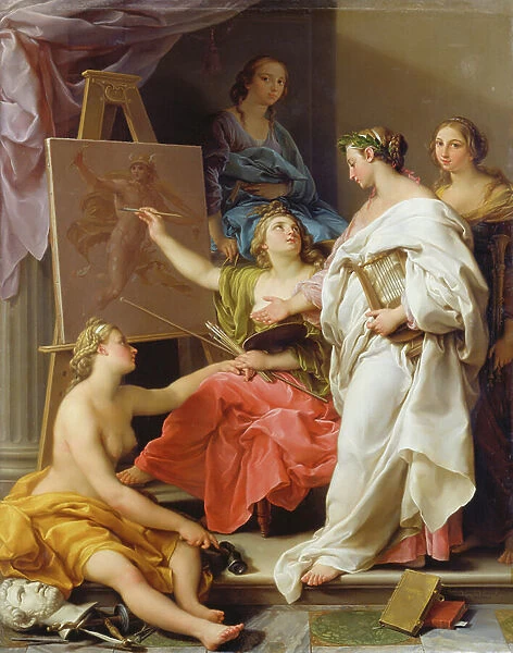 Allegory of the Arts, 1740 (oil on canvas)