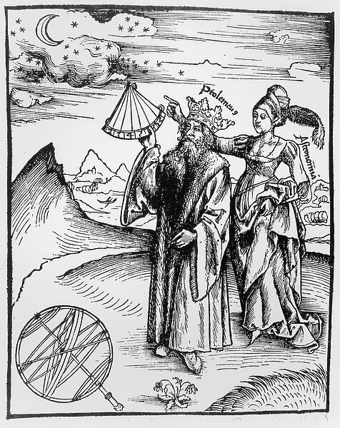 Allegory of Astronomy, from an edition of Margarita Philosophica