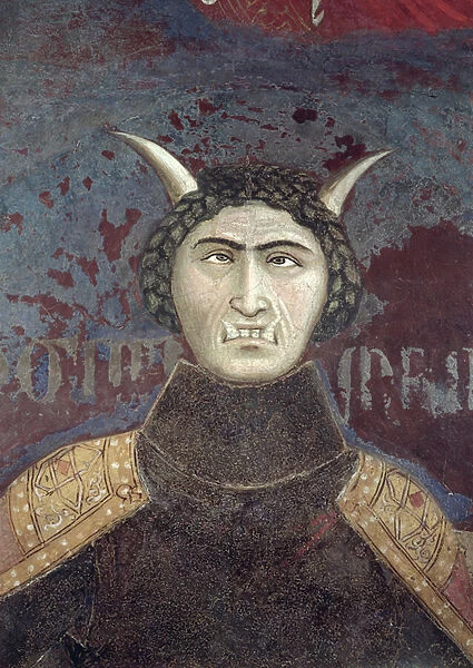 Allegory of Bad Government, detail of Tyranny, 1338-40 (fresco)