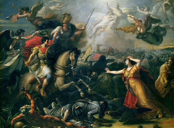Allegory of the Battle of Marengo (oil on canvas)
