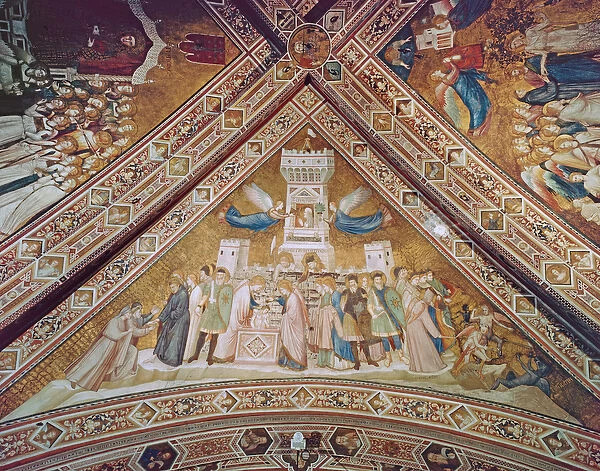 Allegory of Chastity, c. 1330 (fresco)
