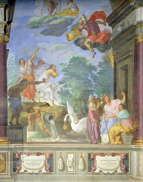 Allegory of the death of Lorenzo de Medici (fresco)