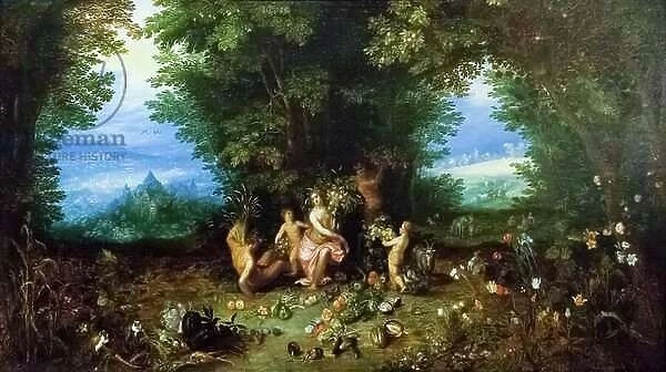 Allegory of Earth, ca. 1611, (painting)
