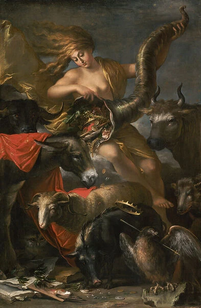 Allegory of Fortune, c. 1658-9 (oil on canvas)