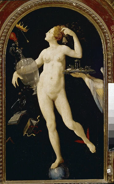 Allegory of Fortune (oil on wood, end 16th century)