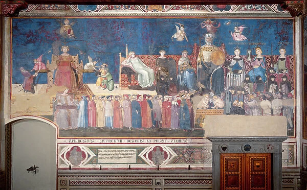 Allegory of Good Government, 1338-40 (fresco)