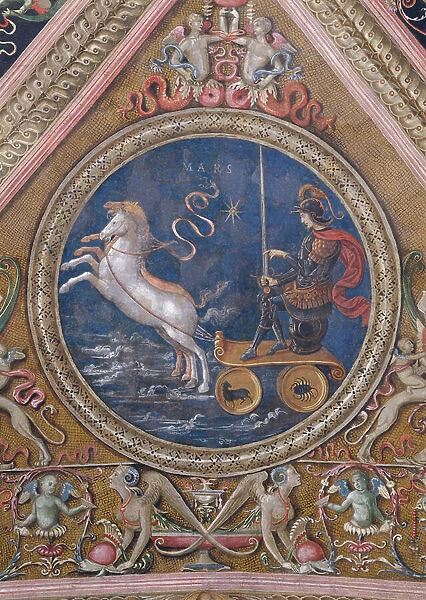 Allegory of Mars, 1496-1500 (fresco)