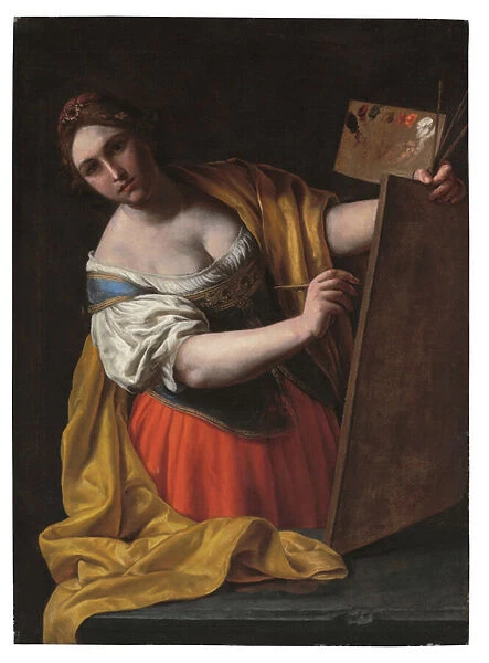 Allegory of painting (oil on canvas)