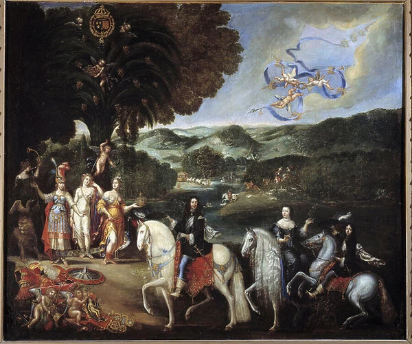 Allegory of the Pyrenees Peace Treaty November 7, 1659 Peace concluded between France