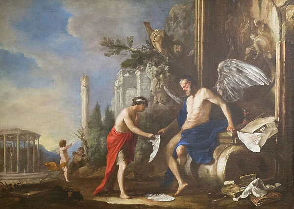 Allegory of time, Chronos and Eros, 1c. 1630 (painting)