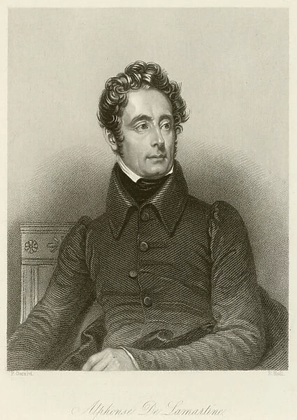 Alphonse de Lamartine (engraving)