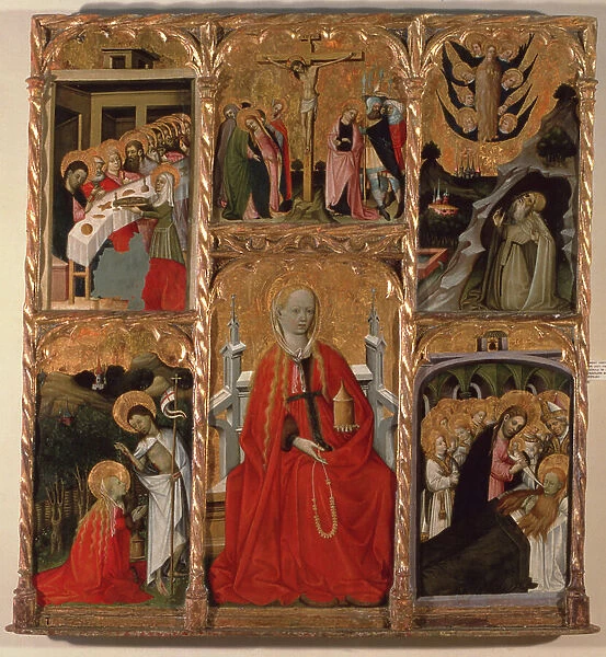 Altarpiece depicting St. Mary Magdalene