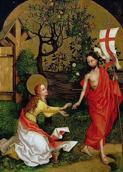 Altarpiece of the Dominicans: Noli Me Tangere, c. 1470-80 (oil on panel)