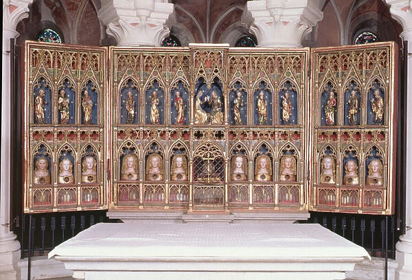 Altarpiece (gilded wood)