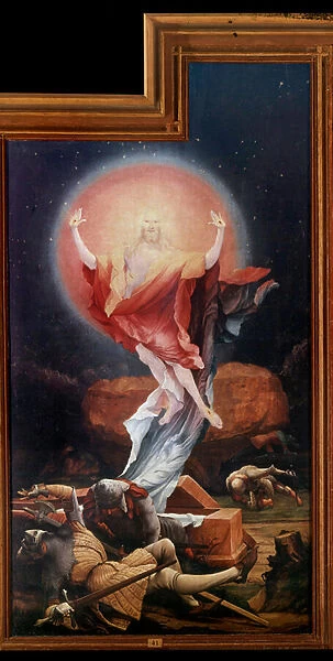 Altarpiece of Issenheim (or Isenheim): 'The Resurrection'