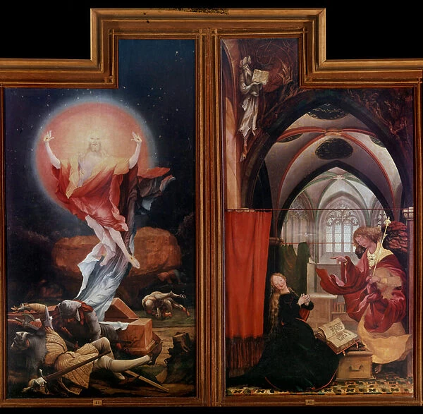 Altarpiece of Issenheim (or Isenheim): 'The Resurrection'