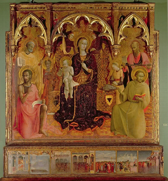 Altarpiece of the Madonna of the Snow, c. 1430-32 (tempera on panel)
