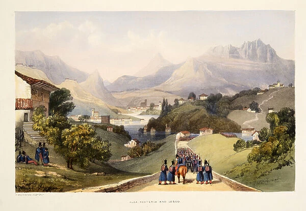 Alza, Renteria, and Lezo, from Sketches of scenery in the Basque provinces of Spain
