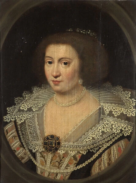 Amalia van Solms, Princess of Orange, c. 1629 (oil on panel)
