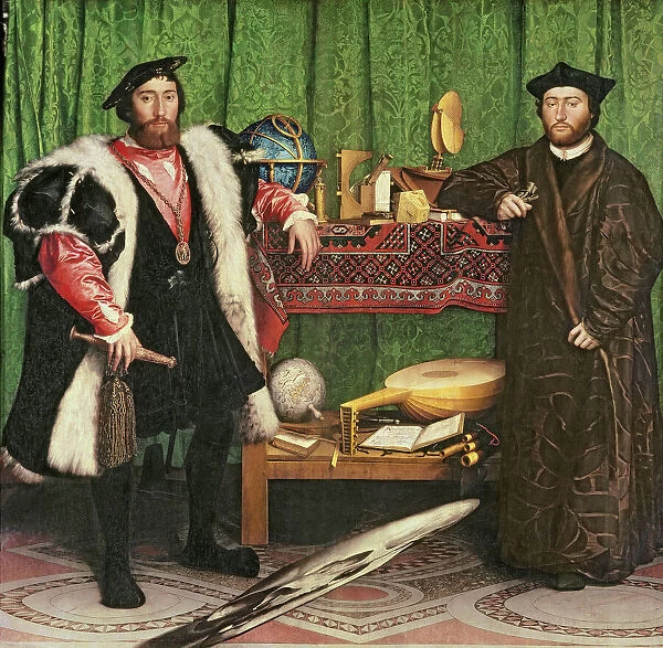 The Ambassadors, 1533 (oil on panel)