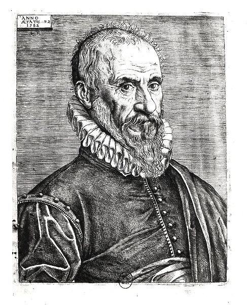 Ambroise Pare (1509-90) 1582 (engraving) (b  /  w photo)