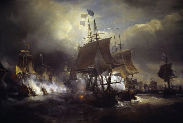 American War of Independence: 'Battle naval d