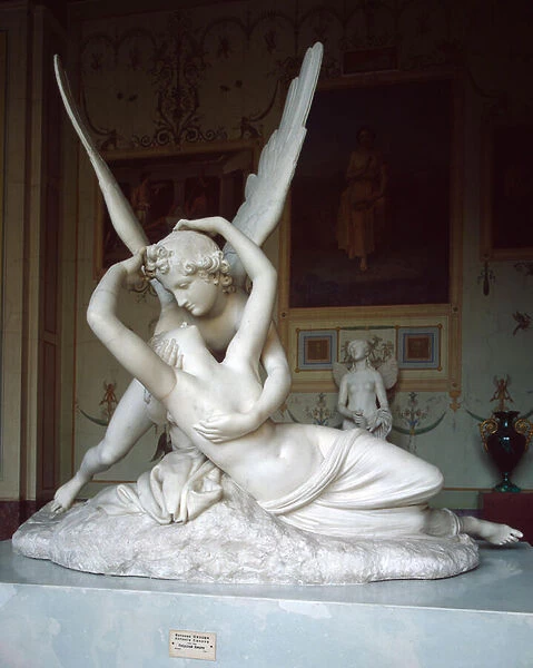Amor and Psyche, 1796 (marble)