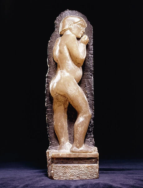 Amour, 1913 (alabaster and gilding)
