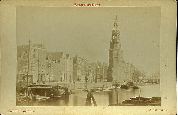 Amsterdam: Tour along the canal, 1880