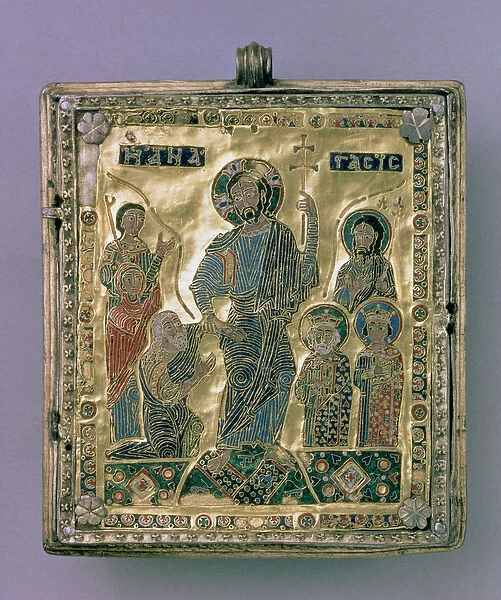 The Anastasis (gold and enamel)