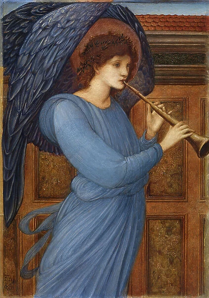 The Angel (oil on panel)
