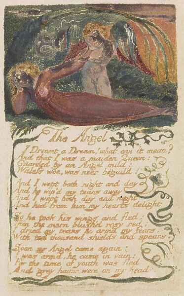 The Angel, plate 40 from Songs of Experience