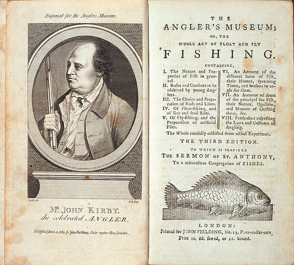 The Anglers Museum; or, the Whole Art of Float and Fly Fishing, by John Kirby