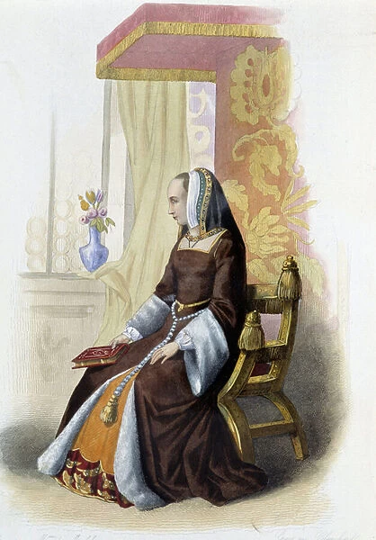 Anne de Bretagne, Duchess of Brittany (1477-1514) - in '