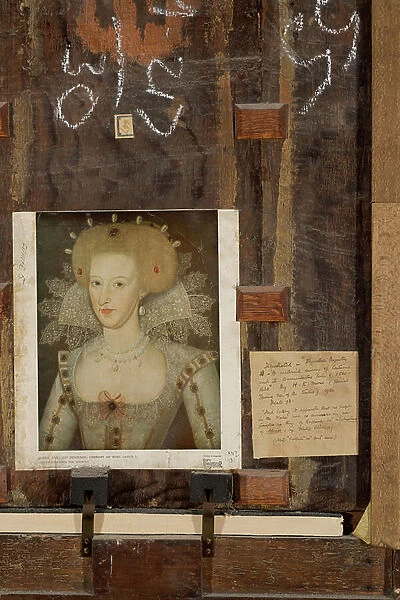 Anne of Denmark, Queen of James I & VI (1574-1619), 1561-1635 (oil on panel)