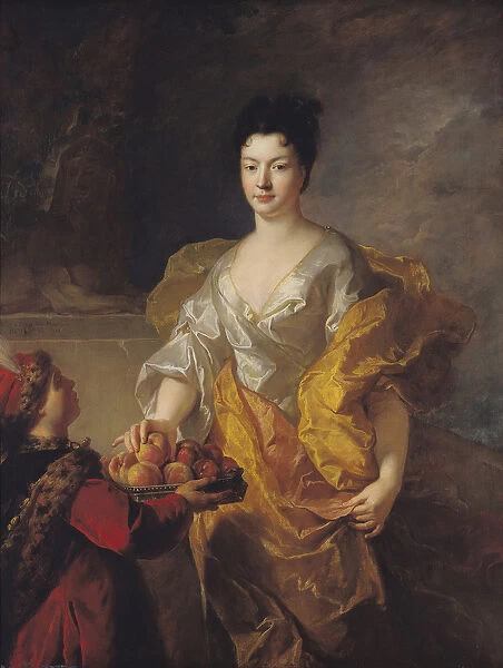 Anne-Marie de Bosmelet, Duchess of La Force, 1714 (oil on canvas)