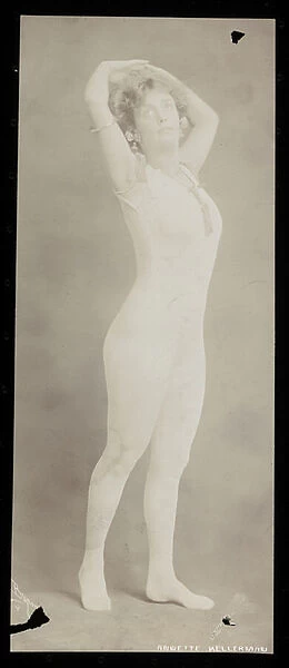 Annette Kellerman. c. 1900 (silver gelatin print)