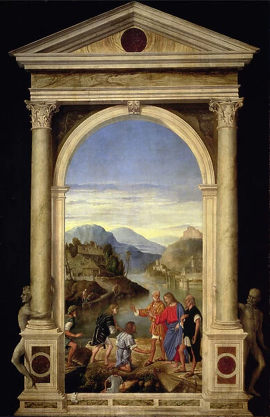 The Annointing of Zebedees sons James and John, 1515 (panel)