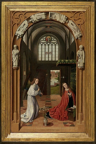 The Annunciation, 1452 (oil on panel)