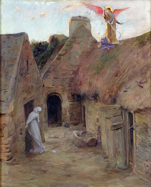 The Annunciation, 1908 (oil on canvas)