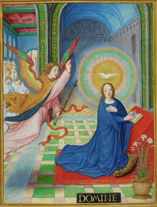 Framed Print : The Annunciation Framed Print : The Annunciation