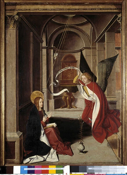 Annunciation, anonymous painting