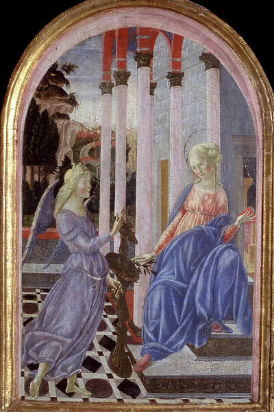 Annunciation - Painting, 1470-1471
