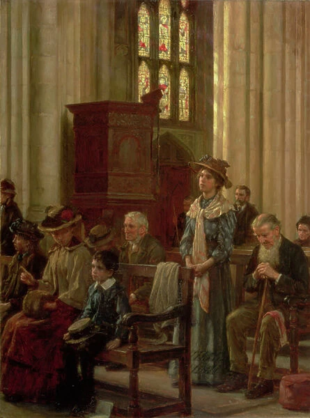 The Anthem, c. 1910 (oil on canvas)