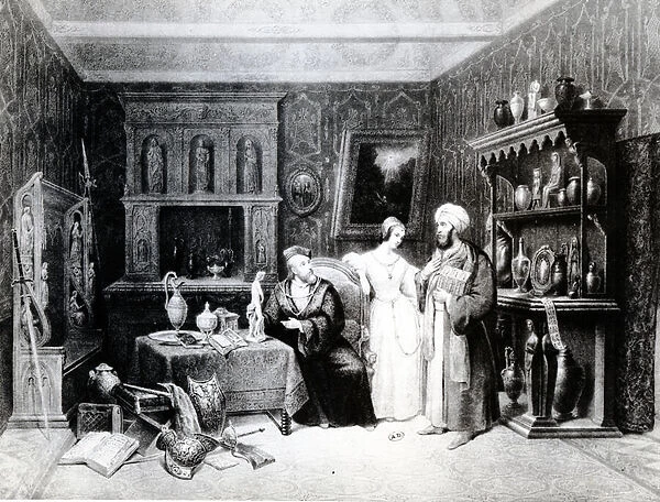 The Antiquary, c. 1830 (litho)