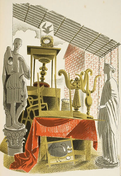 Antique Shop, illustration from High Street by J. M